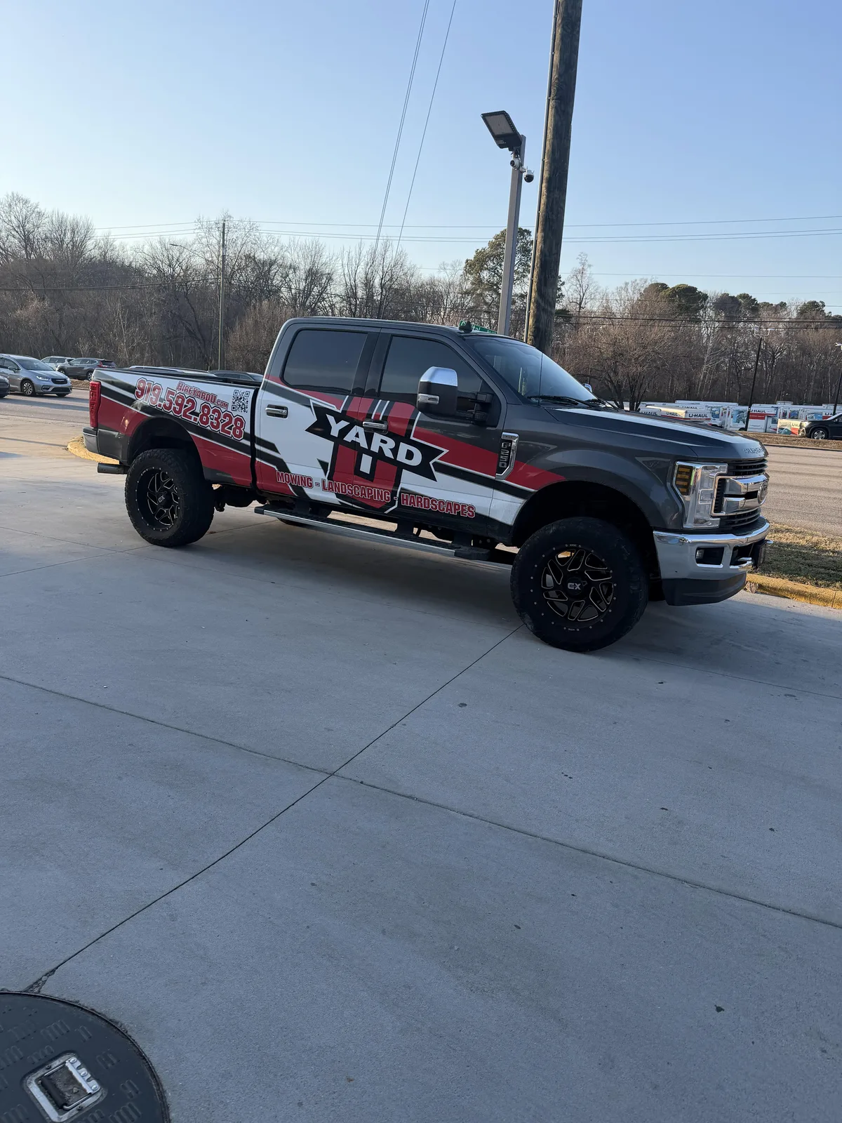 YardU’s branded truck